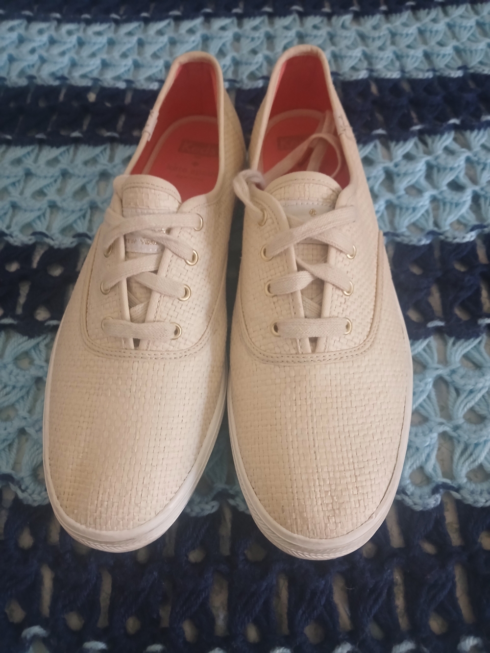 Keds Kate Spade Basket Weave Women's Casual Lace-Up Sneakers